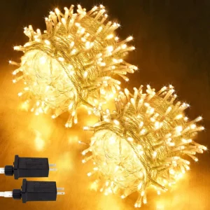 5 - Hot Sale Christmas String Lights with Remote Lights Decoration for Xmas Tree Holiday Party Garden