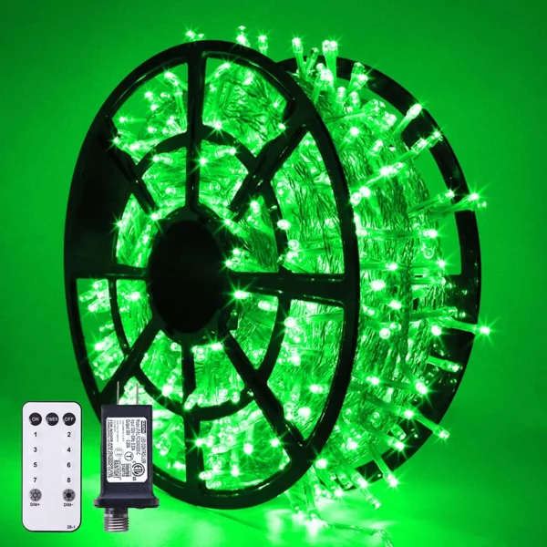 4 - 600 LED Color Changing String Lights Multicolor Christmas Light Outdoor Waterproof with Timer for Tree Xmas Decor