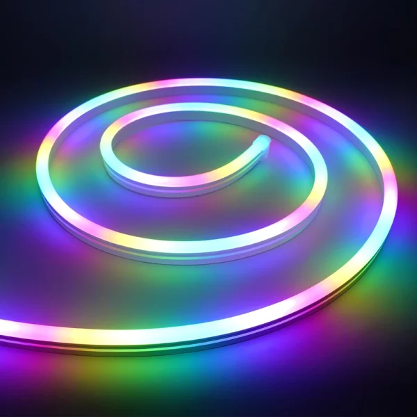 6 - Addressable pixel coloured tira RGB 5m with remote music controller 24v 60 leds/m smd 5050 5V12v neon led flexible strips lights