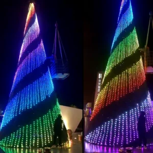 0| - Hight Quality Low Price christmas tree RGB LED string lights DMX controller lights Pixel string lights
