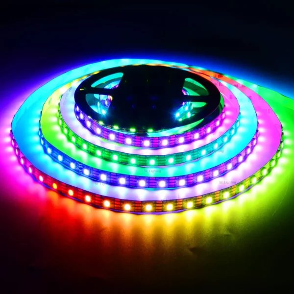0| - 5V 12V 24V Smart Waterproof LED Strips 5050 Magic RGB RGBW White Color Running Flow Water LED Strip Lights