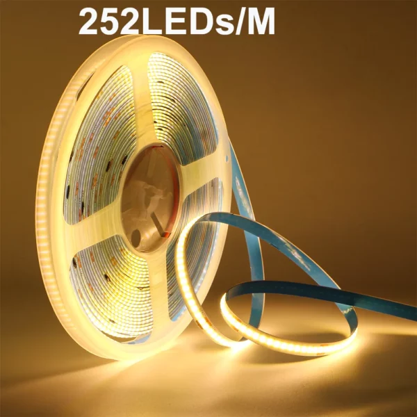 2 - 24V Dream Full Color RGBW COB Strip wholesale 720LEDs/m Waterproof Decoration Smart RGB COB LED Strips lamp