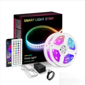1 - Holiday Light APP Or Wifi 12v Remote Controlled Flexible SMD 5050 2835 RGB LED Smart Home Light Led Strip Light
